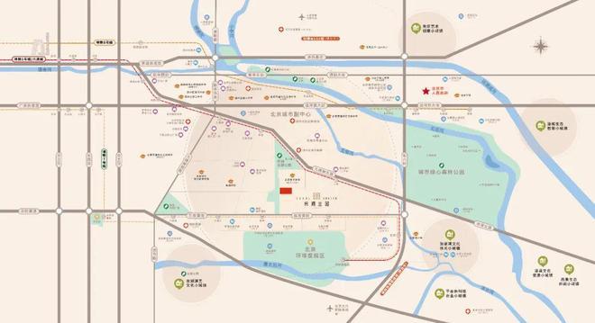 售楼处发布：京玥兰园营销中心！j9平台热搜好房！能建京玥兰园