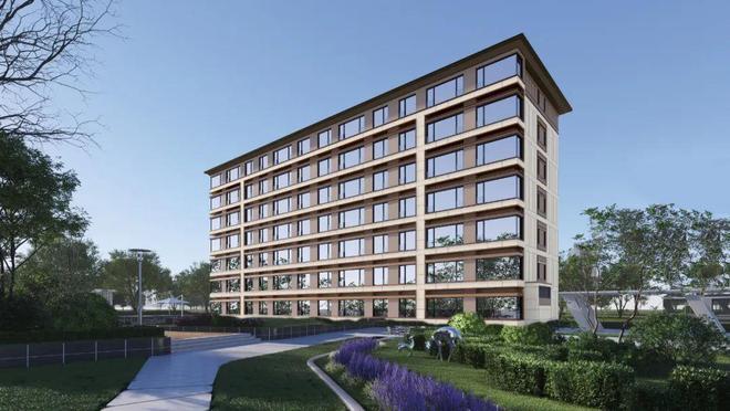 售楼处发布：京玥兰园营销中心！j9平台热搜好房！能建京玥兰园(图3)